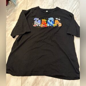 Black Graphic cars Movie “Mama” T-Shirt